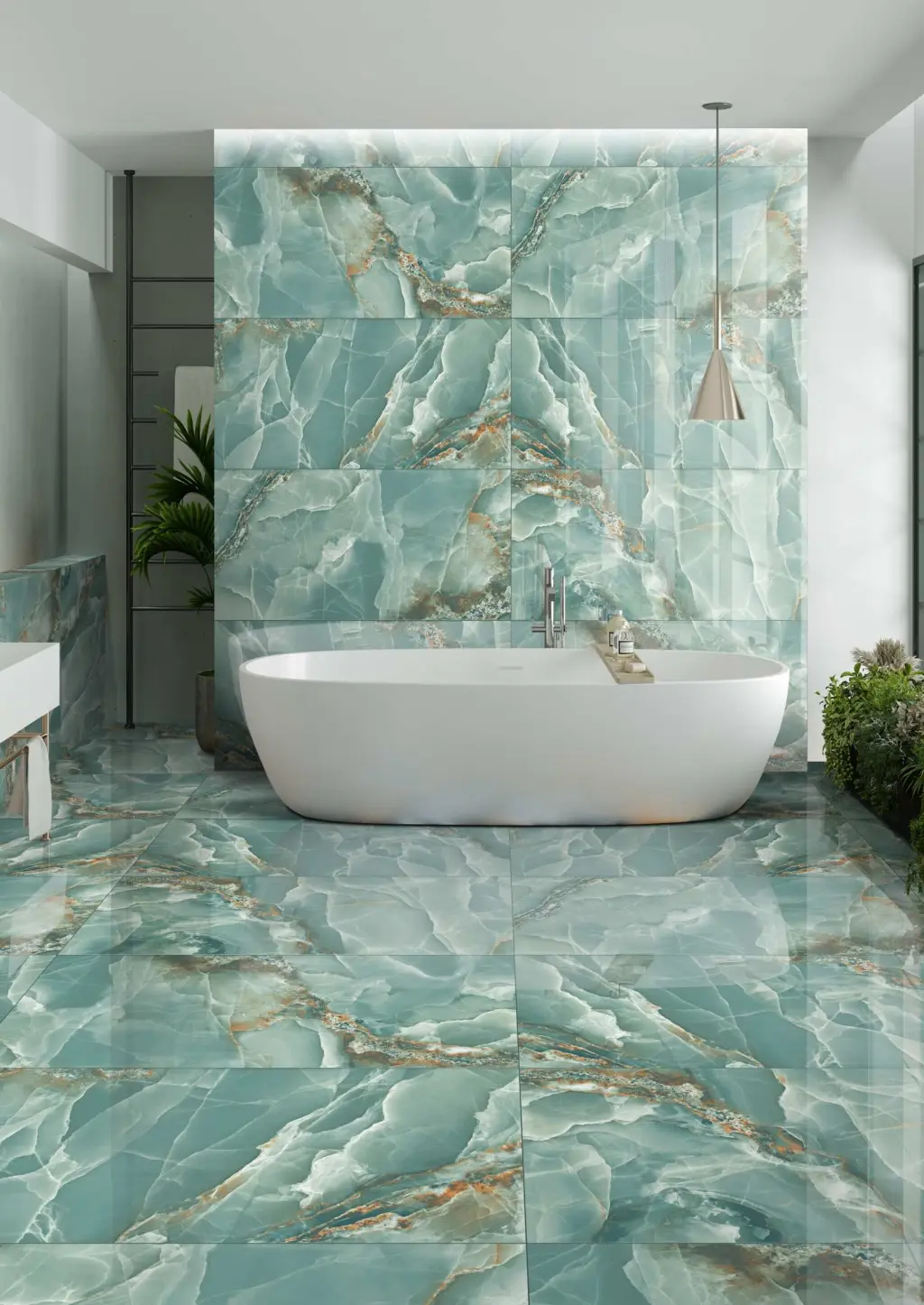 Andorra Green 60x120 Lucido 1°Scelta