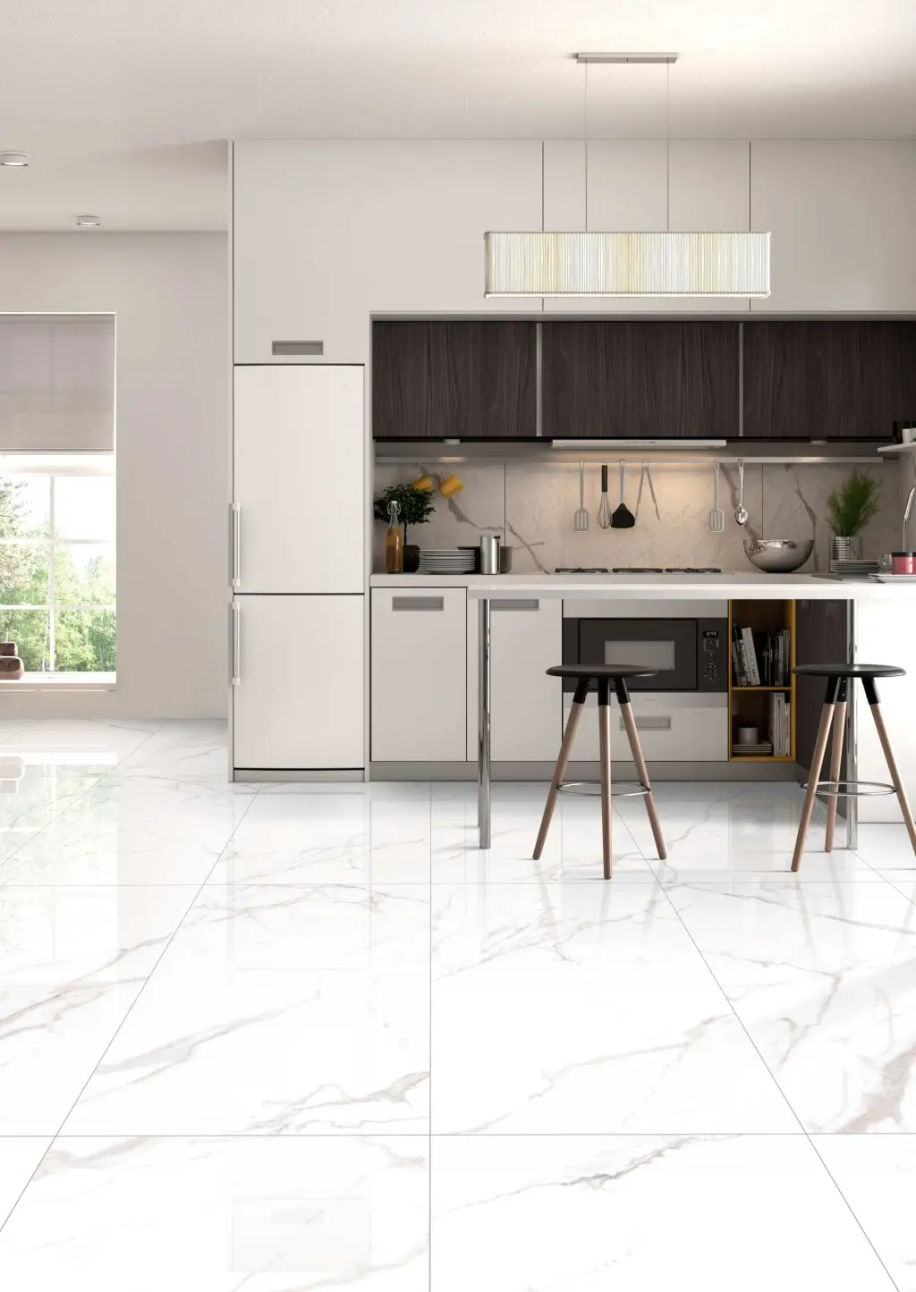 Apuane Statuario 60x120 Lucido 1°Scelta