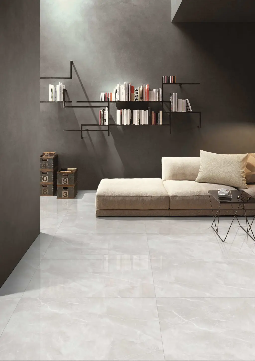 Nuvola Bianco 60x120 Lucido 1°Scelta